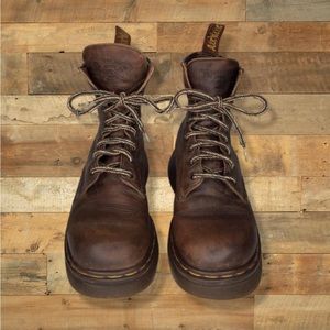 Vintage Brown Doc Marten Boots